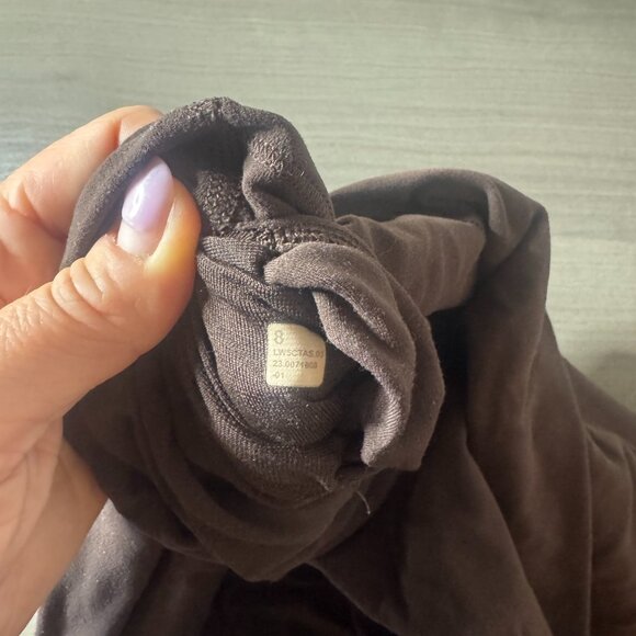 Brown Lululemon Align high neck bra Size 8 - Picture 3 of 3